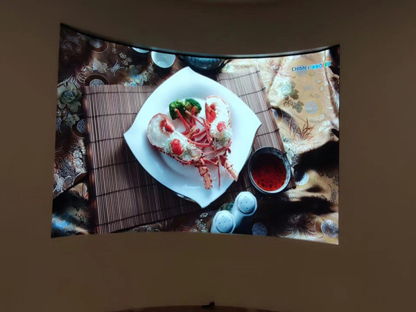 余庆室内P2.5弧形LED屏